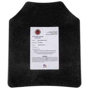 Spartan Armor Systems AR500 Level III Body Armor - Shooters Cut (Set of Two)