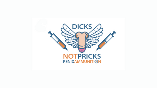 Dicks Not Pricks Sticker